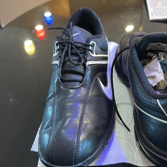 Golf shoes Nike Men's Black Athletic Golf Shoes size10 pre-owned - Picture 9 of 9